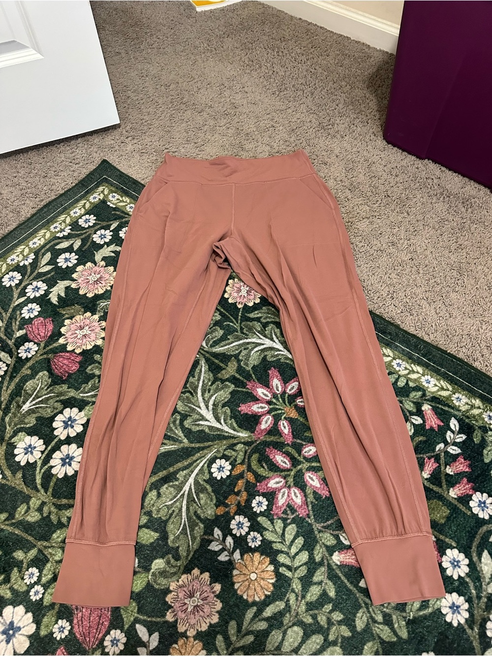 High-Waist Women's Loggers in Dusty Rose